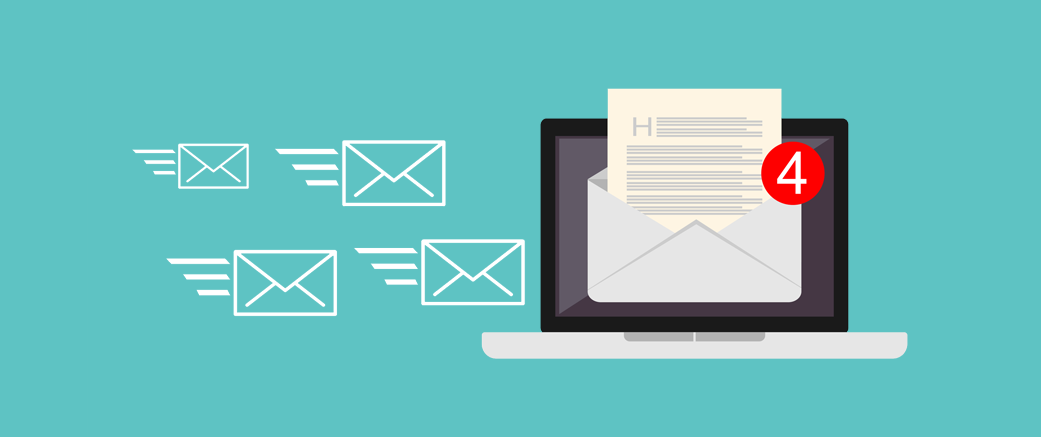 Illustration suggesting email deliverability